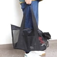 thumbnail image 1 of Heliisoer PVC Breathable Mesh Panoramic Pet Cats Bag Single Shoulder Bag Foldable And Washable Carrying Bag When Going Out, 1 of 8