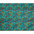 thumbnail image 4 of oneOone Polyester Lycra Fabric Leaves & Floral Block Decor Fabric Printed BTY 56 Inch Wide, 4 of 4