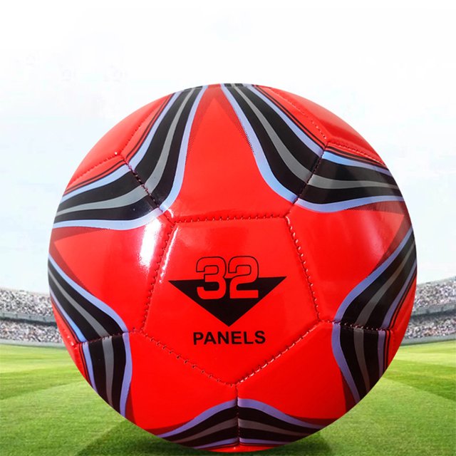 Langgg Ballon de Soccer Taille 5 Élasticité Exceptionnelle avec Rétention d'Air Fiable Durabilité Exceptionnelle Jaune Élevé