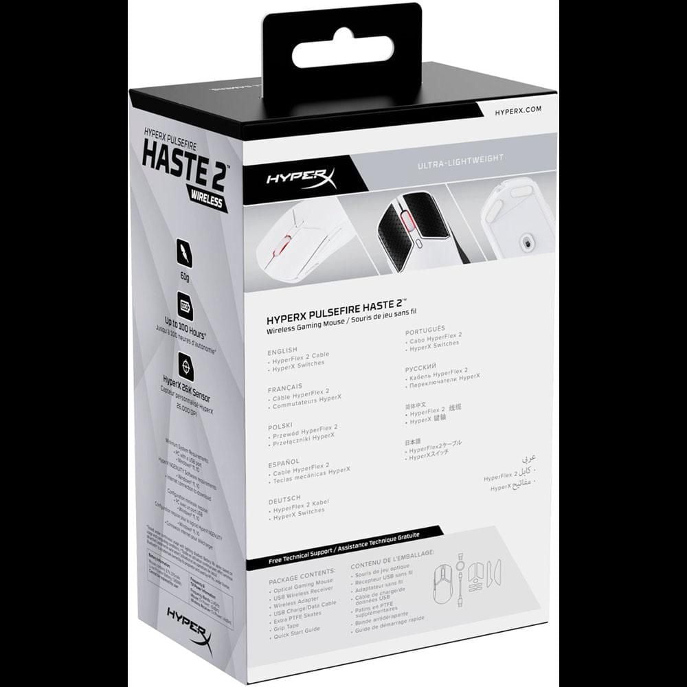 HyperX Pulsefire Haste 2 Sans fil Gaming souris