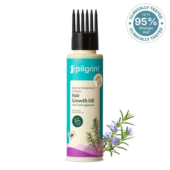 Pilgrim Spanish Rosemary & Biotin Hair Growth Oil, 100ml
