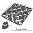 thumbnail image 2 of Silicone Sink Mat Protector 15.74x10.62inch Anti-Slip Kitchen Sink Mat Grid Heat-Resistant Sink Grid Protecting Mat, 2 of 9