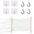 thumbnail image 4 of Hanging Fruit Baskets for Kitchen Home Kitchen Fruit Hanging Basket Cotton Rope Hand-Woven Storage Basket Fruit Basket for Kitchen Counter Hanging Fruit Basket for Kitchen, 4 of 8