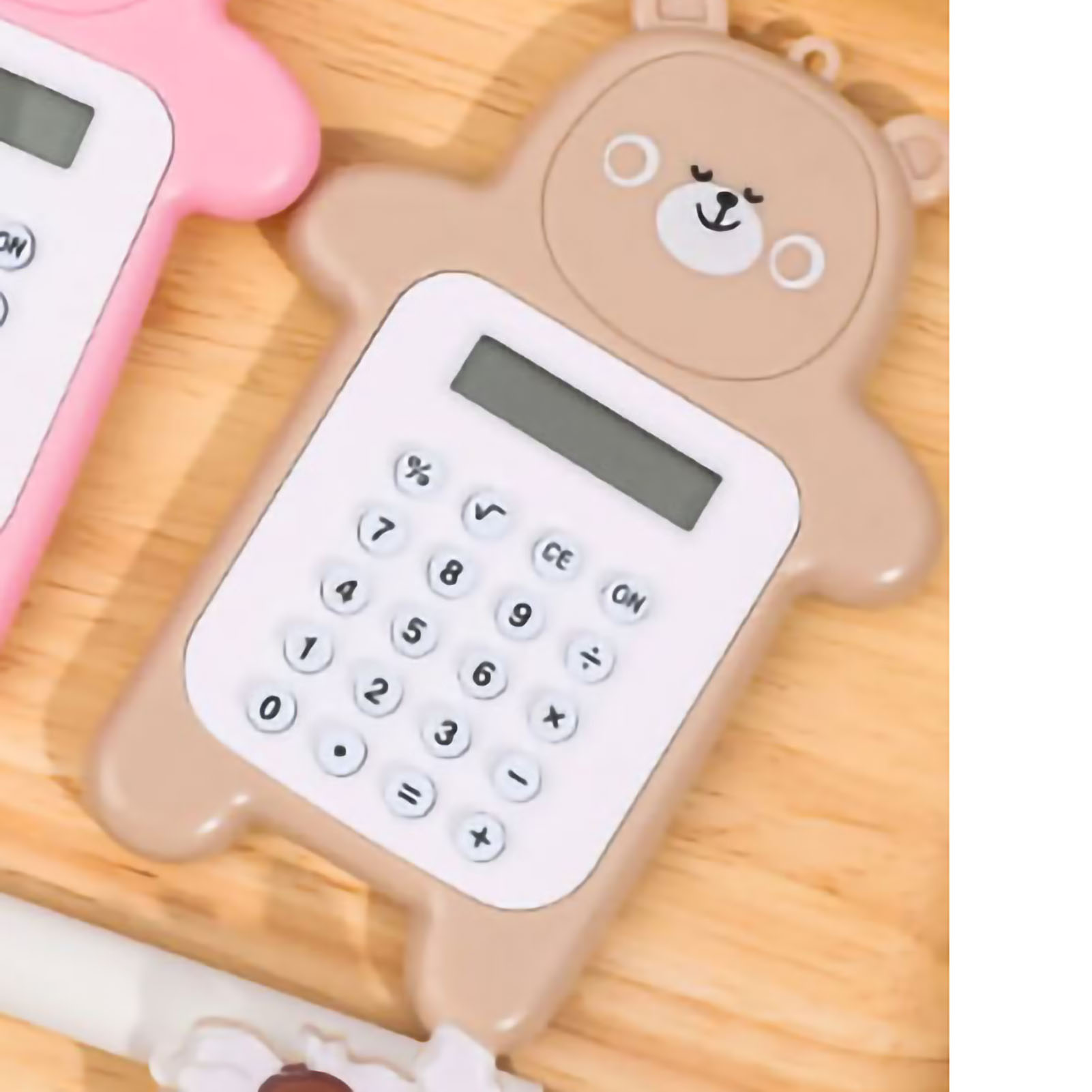Cute Caculatators Caculatator Student Calculator Portable Calculator Mini Calculator Portable Calculator Cute Bear Style 8 Digit Calculator Mini Cartoon Calculator For Girl