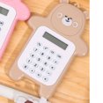 thumbnail image 1 of Cute Caculatators Caculatator Student Calculator Portable Calculator Mini Calculator Portable Calculator Cute Bear Style 8 Digit Calculator Mini Cartoon Calculator For Girl, 1 of 5