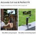 thumbnail image 3 of MesaSe Silicone Protective Cover Compatible with OSMO Mobile 6 Soft Stabilizer Protective Case Sleeve Durable Handheld Gimbal Stabilizer Protection Cover Anti-Slip Silicone Cover, 3 of 9