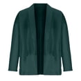 thumbnail image 4 of Aqestyerly Manteau Blazer Uni pour Femme, Veste Mode à Col Rabattu à Manches Longues HWRETIE, 4 of 8