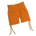 thumbnail image 3 of Workout Yoga Shorts, Elastic Sports Shorts Soft Drawstring High Waisted Seamless  For Girls For Gym, 3 of 8