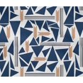 thumbnail image 4 of oneOone Cotton Flex Fabric Triangle & Line Geometric Print Fabric By The Yard 40 Inch Wide, 4 of 4