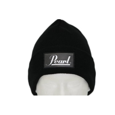 Pearl Drums Jersey Knit Solid Tuque With Cuff, Black (PEARLTUQUE)
