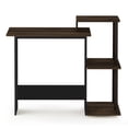 thumbnail image 3 of Furinno Efficient Home Laptop Notebook Computer Desk, Columbia Walnut/Brown, 11192CWN/BR, 3 of 3