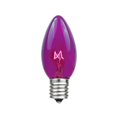 thumbnail image 2 of Novelty Lights 25 Foot C9 Twinkle Purple Outdoor Patio String Lights, 2 of 5