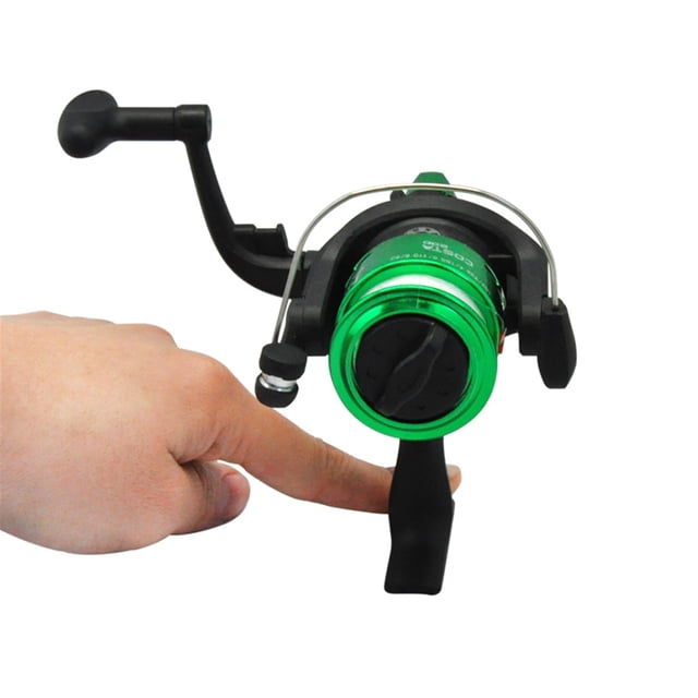 Tackle 4 Ball Bearings Fishing Spinning Reel Max Carp Spinning Reel Fresh Water Ultralight Spinning Reels Rear Drag ,Rigid Aluminum Skeletal Frame