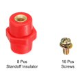 thumbnail image 3 of Unique Bargains Isolant 8 Pcs SM25 Haute Résistance avec Vis M5 pour Armoire de Distribution d'Alimentation, 3 of 6