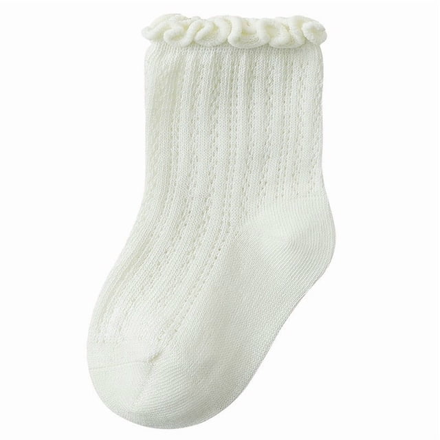 Baby Socks Summer Thin Mesh Comfortable Mid Calf Socks for Ages 1-5 Years Lightweight Breathable Design for Daily Use