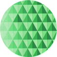 thumbnail image 1 of Ahgly Tapis d'Intérieur Lavable en Machine Carré Vert, 3 Pieds Carré, 1 of 7