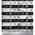 thumbnail image 1 of Soimoi Black Poly Georgette Fabric Sacred Geometric Fabric Prints By Yard 52 Inch Wide, 1 of 3