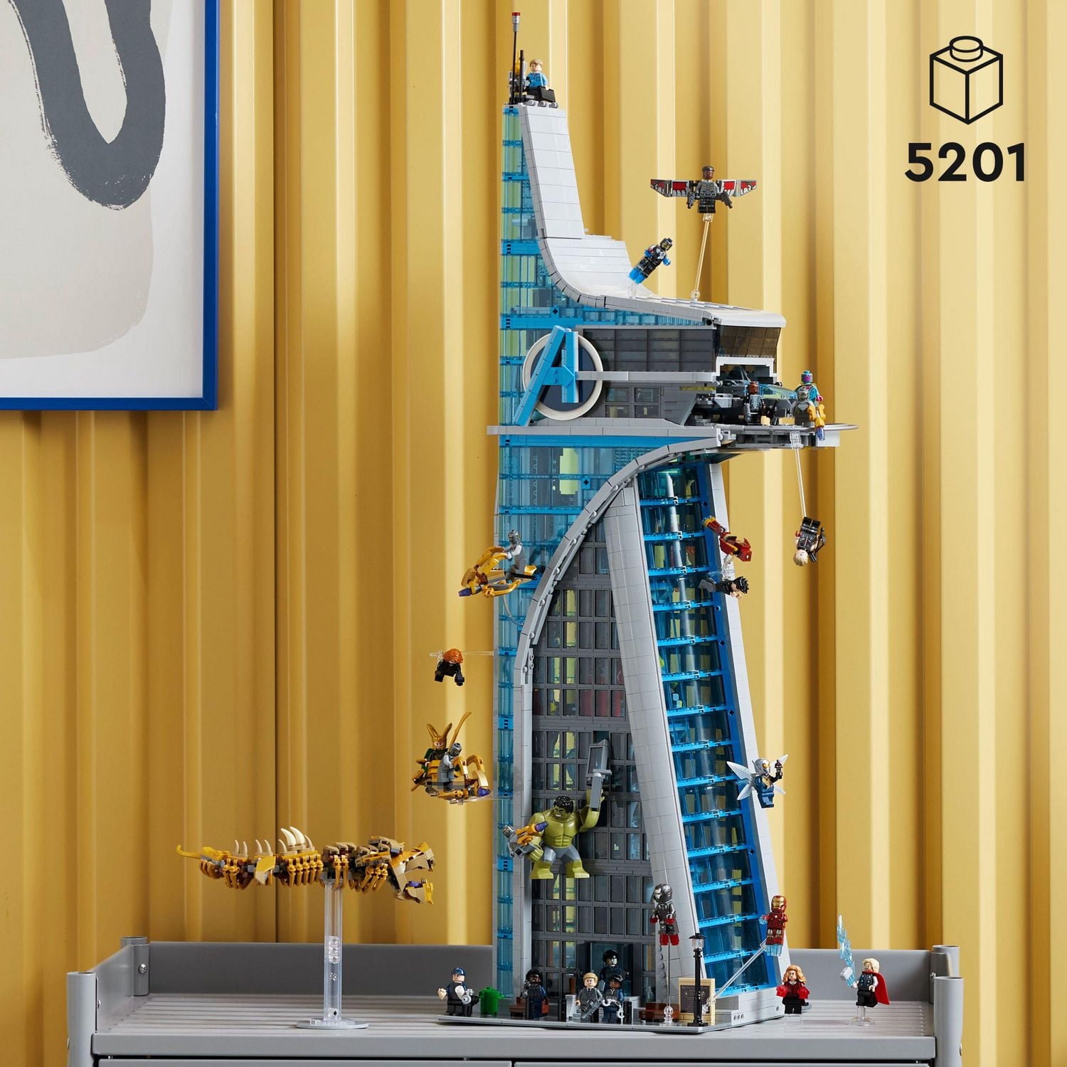 LEGO Super Heroes Marvel La tour des Avengers 76269 Ensemble de construction (5201 pièces)