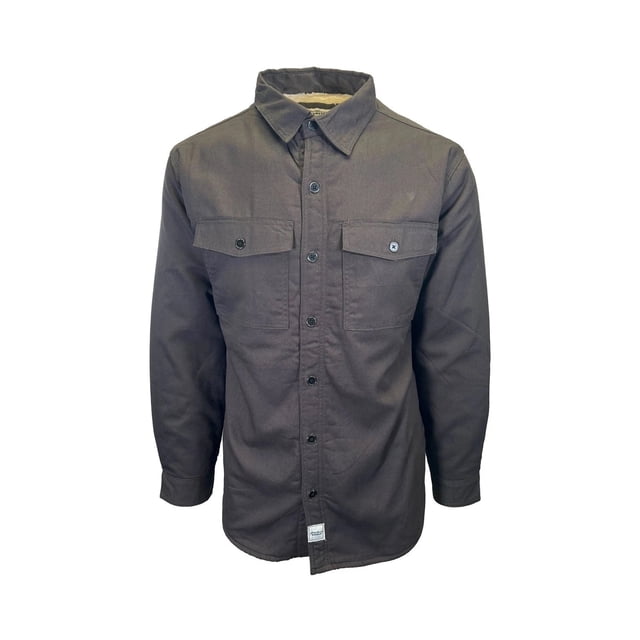 Eddie Bauer Men's Jacket Ballistic Duck Work Wear Shacket (S03)