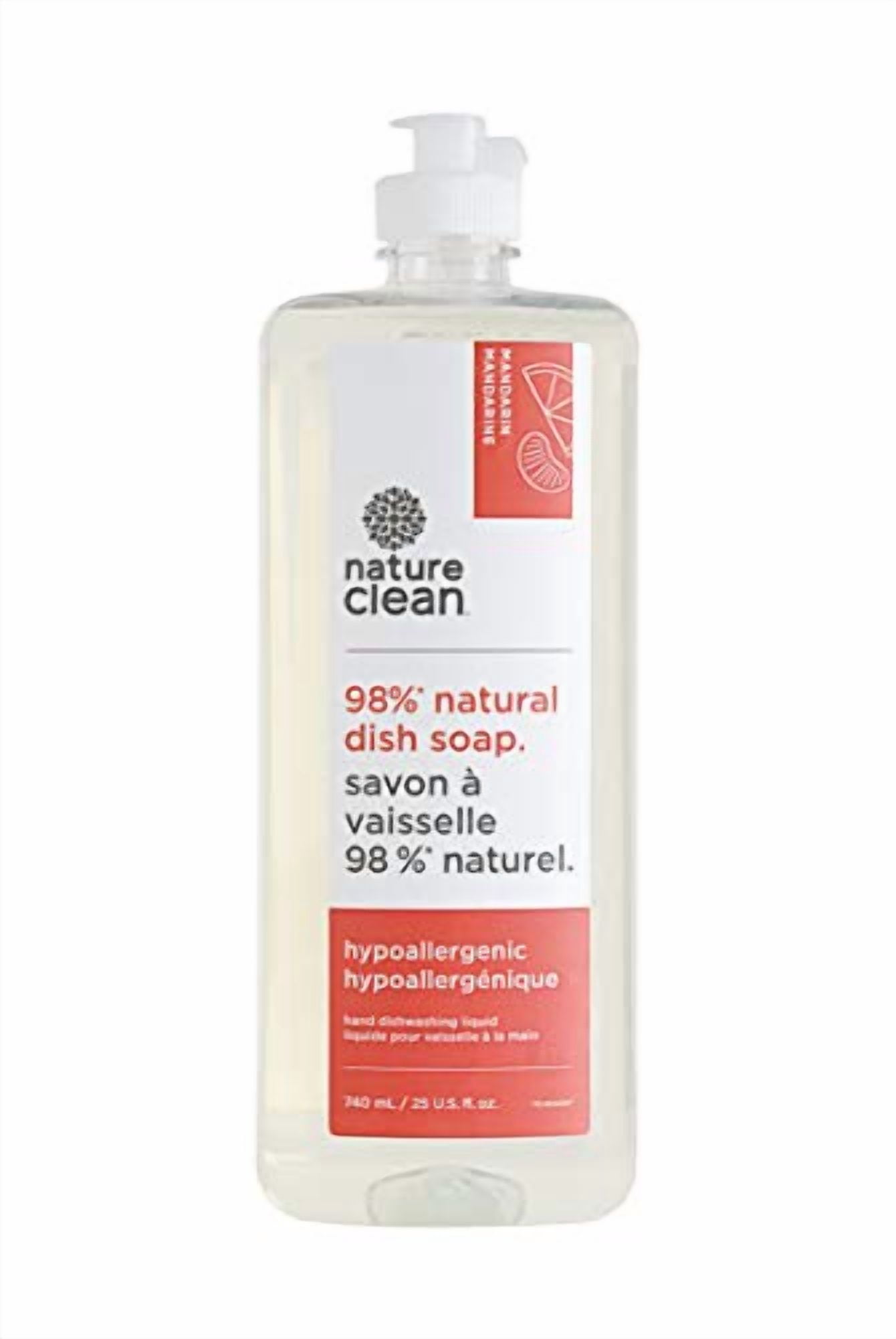 Nature Clean Savon Vaisselle Mandarine 1.5L