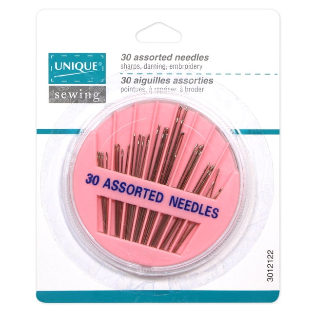 UNIQUE CREATIV Hand Needle Compact, 30 pcs