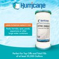 thumbnail image 2 of Hurricane Cartouche de Filtre de Piscine Pré-Remplie avec Filtre à Liaison Avancée, 2 of 6