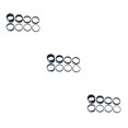 thumbnail image 2 of QualitChoice 1/2/3/5 Extension Tube Lens Extender Extending Ring Upgraded Fittings Telescope Supplies Metal Shockproof Firmness Replaced Part 3PCS, 2 of 6