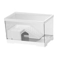 thumbnail image 2 of ZLight Turtle Tank Bottom Drainage Terrapin Tortoise Indoor Starter Enclosure edium Decor White M, 2 of 6