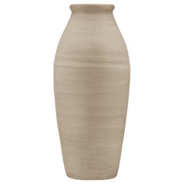 Bouclair Beige Antique Ceramic Floor Vase