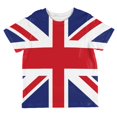 thumbnail image 1 of British Flag Union Jack All Over Toddler T Shirt, 1 of 2