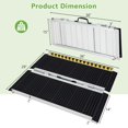 thumbnail image 3 of Costway Portable Aluminum Wheelchair Ramp 3 FT with Transition Plate & Non-slip Surface, 3 of 9