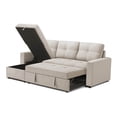 thumbnail image 1 of Urban Cali Venice Sleeper Sectional Sofa Bed with Reversible Storage Chaise, 1 of 36