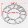 thumbnail image 4 of 4Pcs 10mm Wheel Spacers Shims Plate Alloy Aluminum 4 & 5 Stud for Autocar Universal, 4 of 5