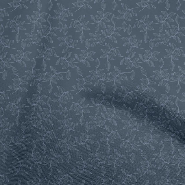oneOone Polyester Spandex Medium Blue Fabric Asian Block Craft Projects Decor Fabric Printed By The Yard 56 Inch Wide