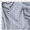 thumbnail image 4 of Soimoi Bleu Poly Georgette Tissu Floral & Check Décor Tissu Imprimé Yard 42 Pouces de Large, 4 of 5