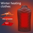 thumbnail image 4 of Boys Jacket USB Intelligent Constant Temperature Heated Windproof Plus Size Coat For Children Winter 2 Heated Jacket Coat Jacket on Clearance, 4 of 9