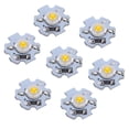 thumbnail image 3 of LAFGUR 25Pcs High Power LED Chip AXD-0.5W-5V UV Purple LED Lamp Beads W/Aluminum Base, 3 of 8