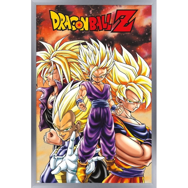 Dragon Ball Z - Saiyans Wall Poster, 22.375" x 34"