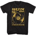 thumbnail image 1 of Sunrise Records Record Player Black Adult T-Shirt 4Xl, 1 of 2
