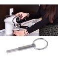 thumbnail image 3 of Oval Head Bit Key, Coffee Machine Opening Repair Tool Key with Gaskets for Jura Capresso, 3 of 8