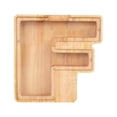 thumbnail image 1 of Birdeem Personalized Wooden Name Money Box Wooden Deposit Box Twenty Six English Letters, 1 of 1