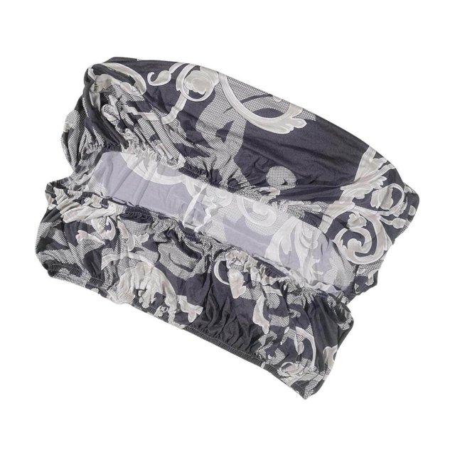 Footrest Stool Slipcover Stretch Case Protector for living room, hotel Kitchen Hotel Decor Style B