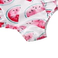 thumbnail image 4 of Maillot de Bain une Pièce pour Filles Tankini Sans Manches Bikini Tenue de Plage, 4 of 6