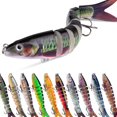 thumbnail image 5 of Biomimetic 8-Segment Fishing Lures: Sinking Wobblers for Bass Fishing!, 5 of 5