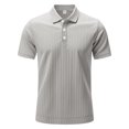 thumbnail image 4 of Styesk T-Shirts pour Homme Chandail à Fermeture Éclair Imprimé Col à Revers Manches Longues Col Rabattu Blouse Chemise, 4 of 4