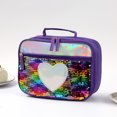 thumbnail image 1 of SuoKom Lunch Bag Women Outdoor Picnic Sequin Insulation Bag Aluminum Film Insulation Bag Lunch Bag High Waist Insulated Lunch Bag On Clearance, 1 of 2