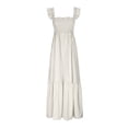 thumbnail image 4 of TopLLC Robe d'Été Mode Femmes Été Décontractée Imprimé Col Carré Camis Sans Manches Gilet Longue Robe Grande Taille Robes, Robe de Plage, 4 of 6