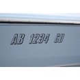 thumbnail image 4 of Hardline Series 800 Registration Kit, Clear/Black, 4 of 6