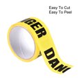 thumbnail image 3 of Unique Bargains Caution Warning Stripe Sticker Adhesive Tape DANGER Marking, 82 Ft x 2 Inch(LxW), Yellow Black, 3 of 3