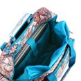 thumbnail image 3 of Olympia Deluxe Fashion Rolling Overnighter Suitcase, Paisley, 3 of 5